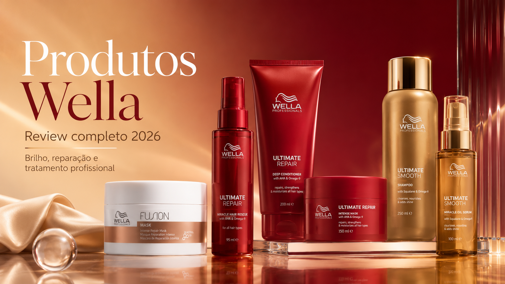 Produtos Wella: review completo das melhores linhas para cabelo em 2026