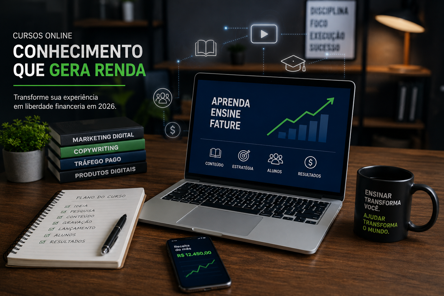 Ainda Dá Para Ganhar Dinheiro com Cursos Online em 2026?