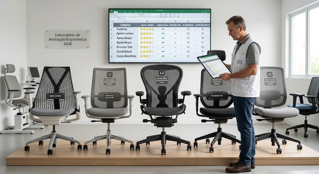 Top 10 Cadeiras Ergonômicas Para Você Comprar