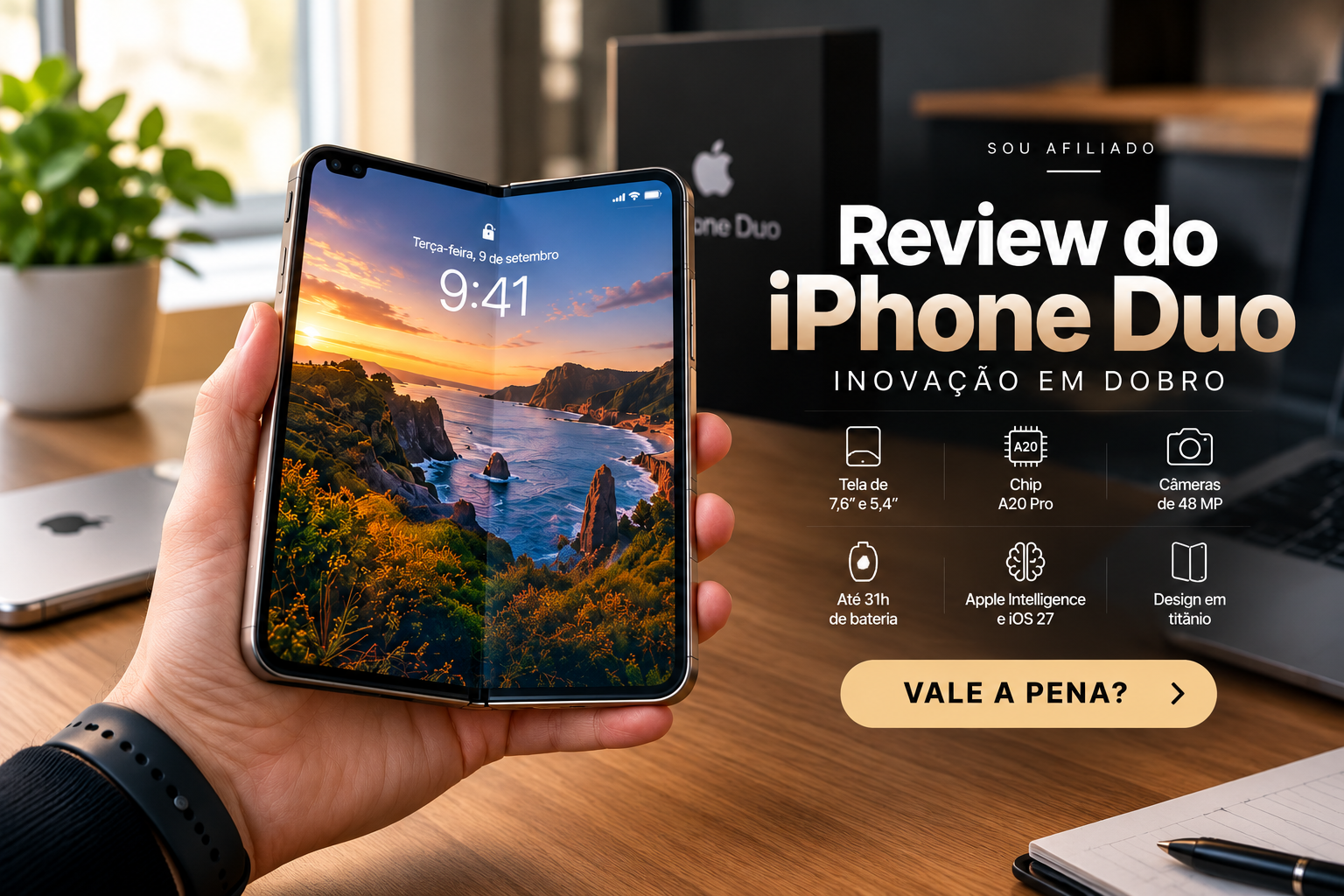 Review do iPhone Duo: vale a pena comprar em 2026?