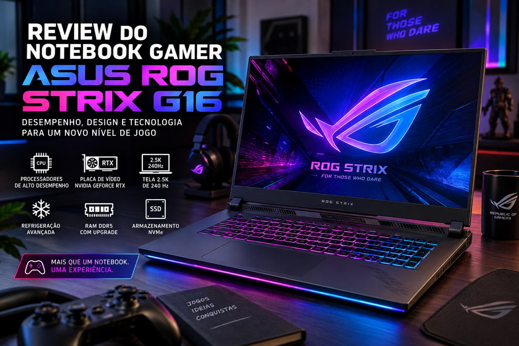 Notebook Gamer ASUS ROG Strix G16