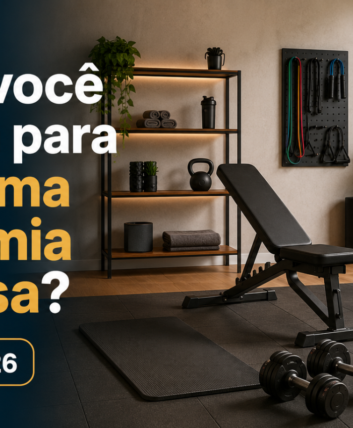 O que você precisa para fazer uma academia em casa?