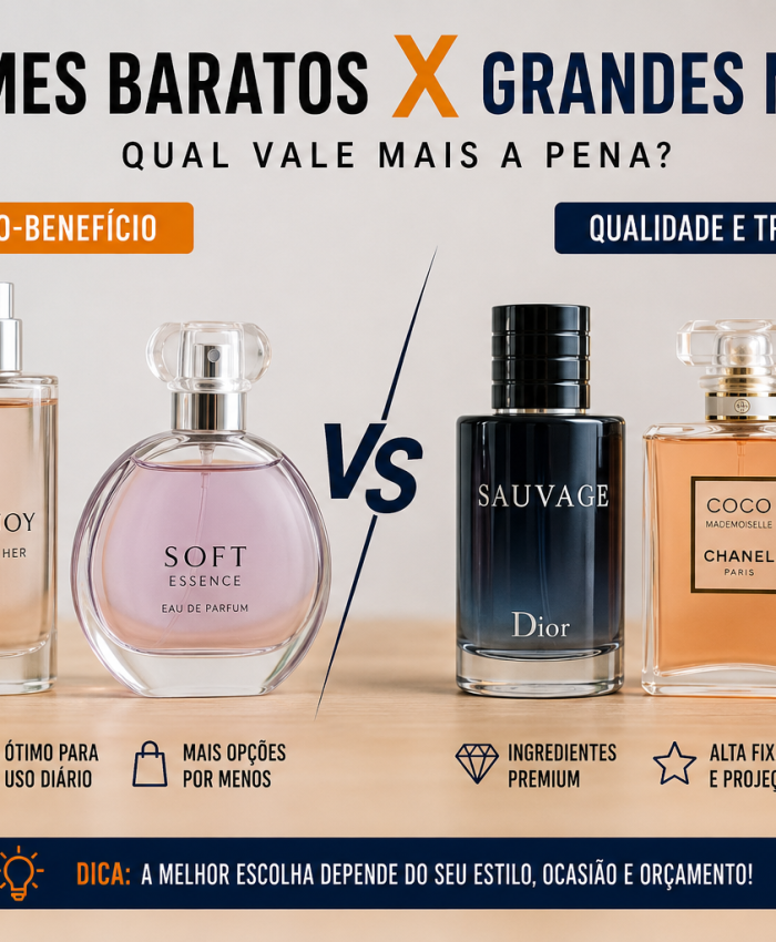 Perfumes Baratos Estão Substituindo as Grandes Marcas? Entenda o Fenômeno em 2026.