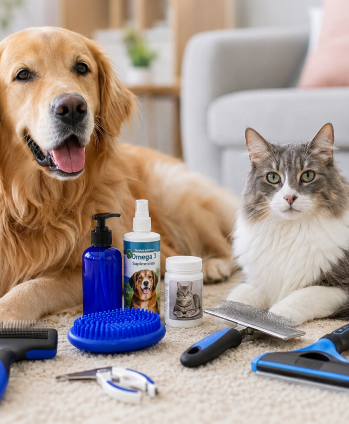 Top 5 Produtos para Queda de Pelo em Pets: Guia Completo