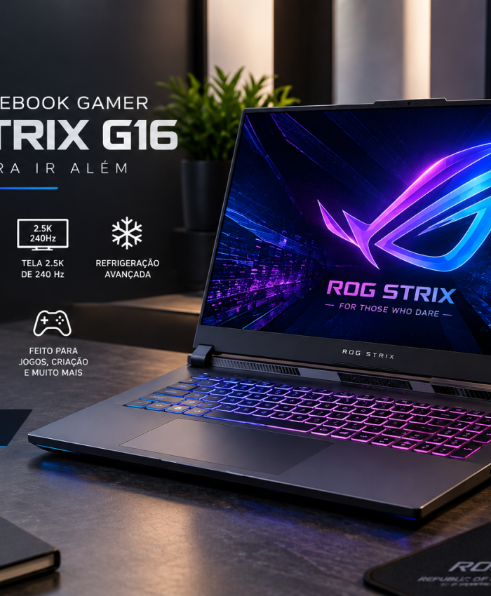 Review do Notebook Gamer ASUS ROG Strix G16: Vale a Pena?