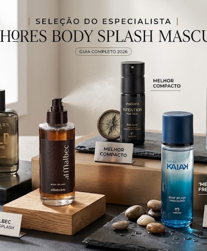 Lista dos 5 melhores BODY SPLASH Masculino