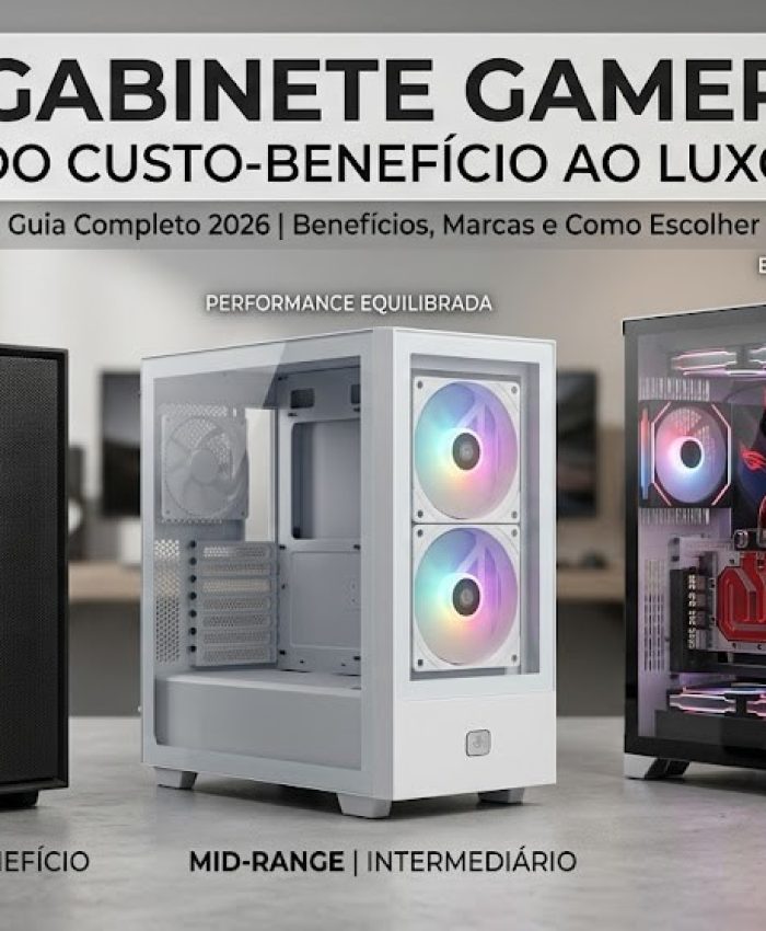 Gabinete Gamer: Do Custo-Benefício ao Luxo